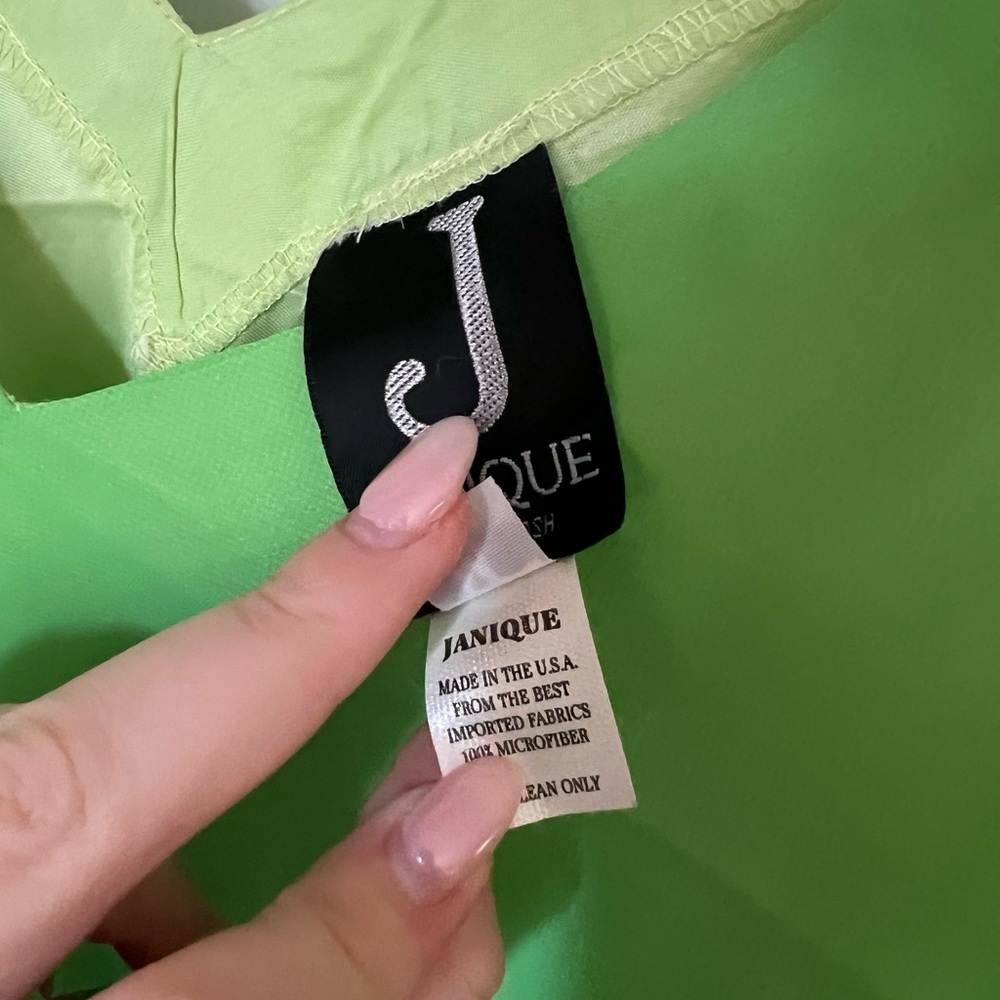 Green Y2K Ruffle Dress - Picture 6 of 9